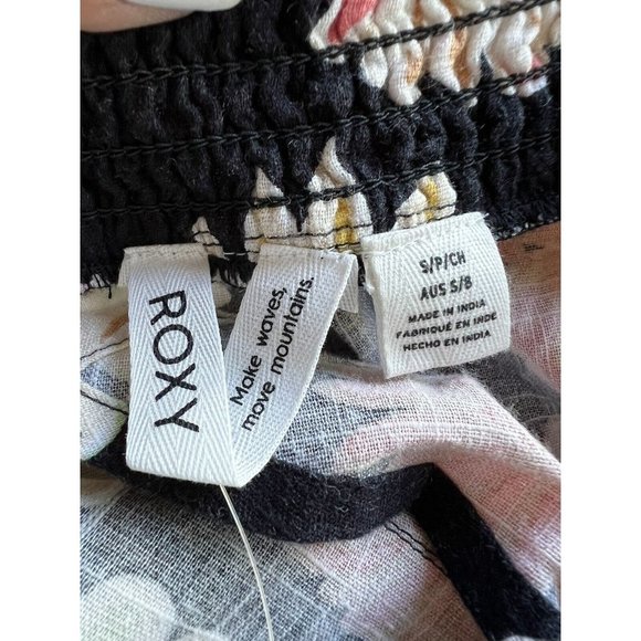 New Roxy Summertime Feeling Floral Midi Dress Size M - Picture 8 of 10